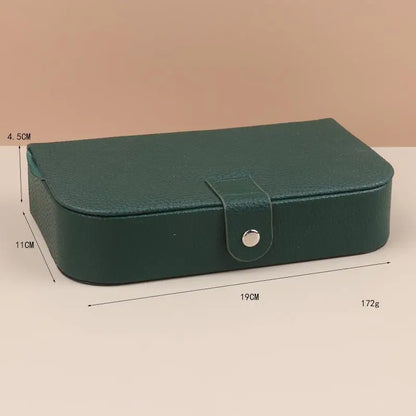 Velouré – Mini Jewelry Box made of Velour, Compact & Stylish