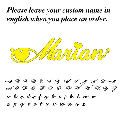 NOMELIA – Personalized Name Necklace made of Stainless Steel for Women