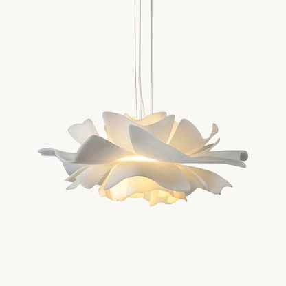 Elegante Pendelleuchte für Esstisch - Lotus Hängeleuchte mit Warmem Licht 1