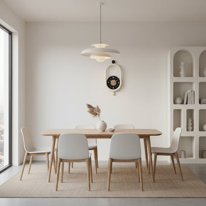 Elegante, lange Wanduhr – 3D-Design mit geräuschlosem Uhrwerk und einfacher Montage 2