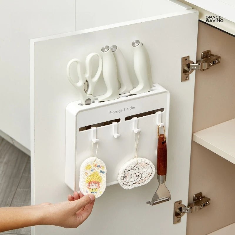 Eleganter Messerhalter Aus Holz Im Französischen Design Für Die Küche 0