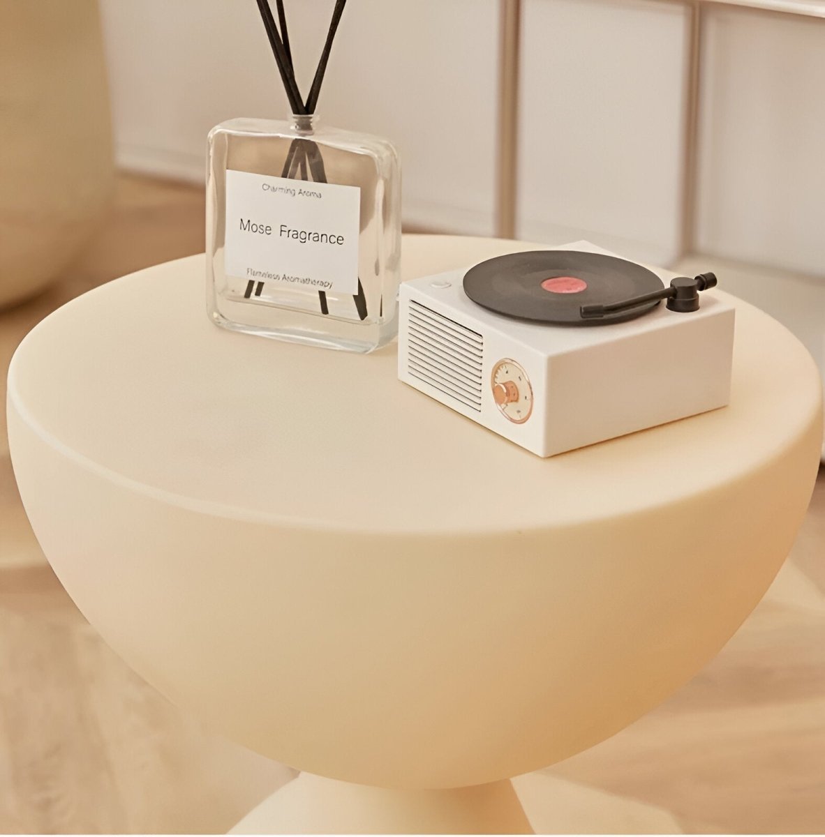 Eleganter Runder Couchtisch - Zeitloses Design für Wohnzimmertisch und Beistelltisch 3