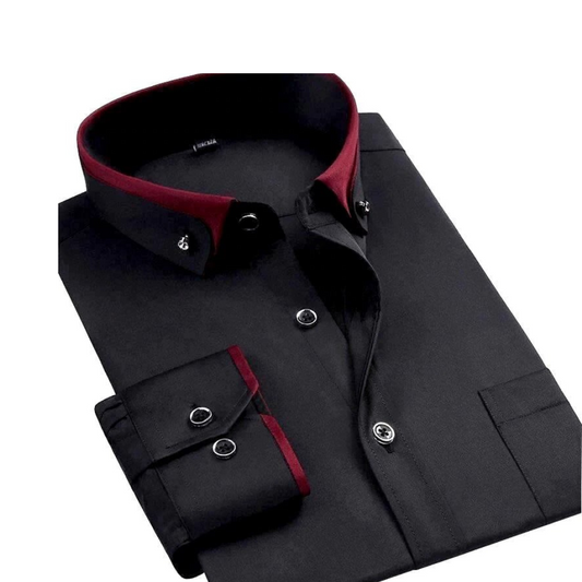 GENTLEFORM SHIRT - Elegant long-sleeved shirt for men with comfort & style