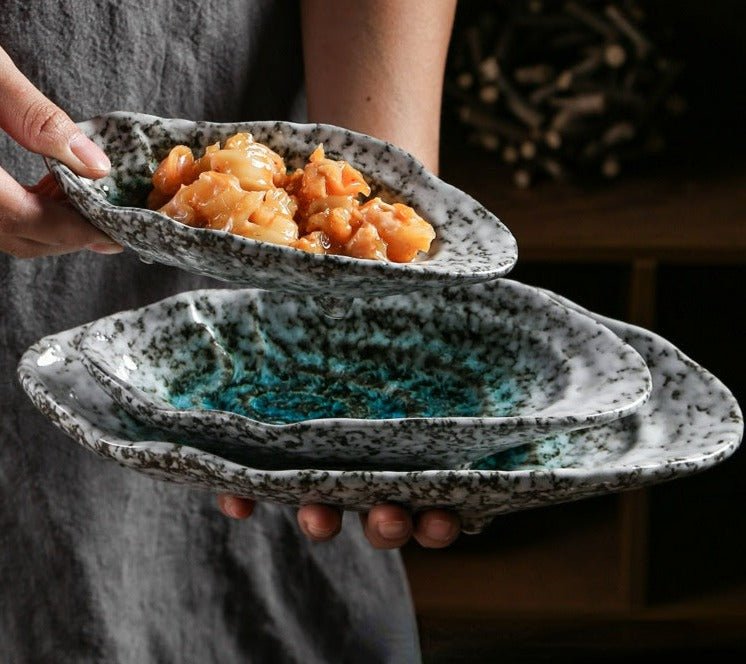 Pearlia – Shell-shaped ceramic tableware for elegant occasions