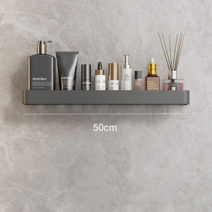 AquaShelf - Elegant wall shelf for the bathroom with towel rail & drill-free installation