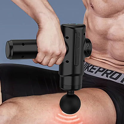 DeepFlex 8 – Pistola da massaggio elettrica con 8 testine per massaggio dei tessuti profondi