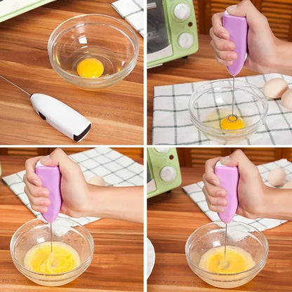 FrothMaster – Electric Milk Frother for Versatile Kitchen Use