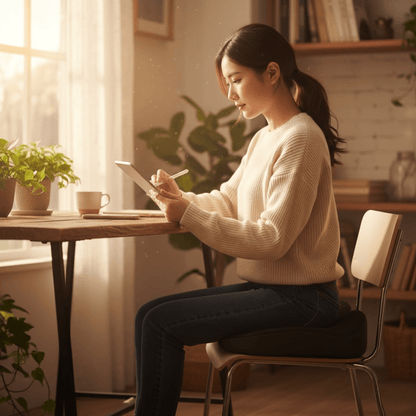 ErgoSit - Ergonomisches Sitzkissen für Schmerzlinderung und Stuhlkomfort 2