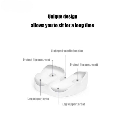 Ergocomfort Sitzkissen - Ergonomisches Stuhlkissen aus Memory-Schaum für Steißbeinunterstützung 2