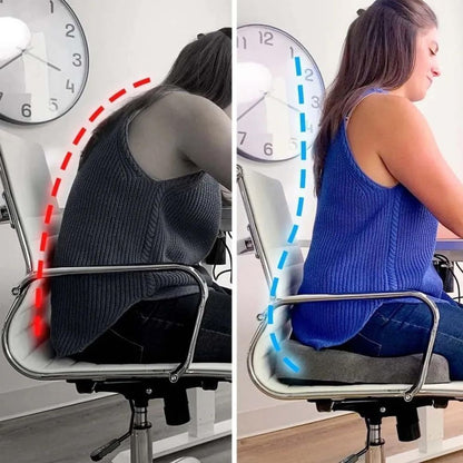 Ergocomfort Sitzkissen - Ergonomisches Stuhlkissen aus Memory-Schaum für Steißbeinunterstützung 5