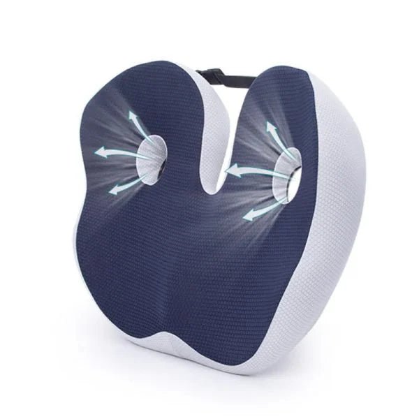Ergocomfort Sitzkissen - Ergonomisches Stuhlkissen aus Memory-Schaum für Steißbeinunterstützung 8
