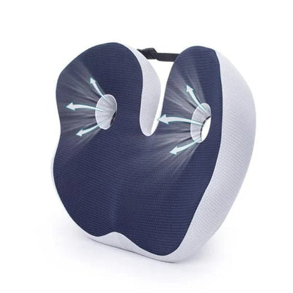 Ergocomfort Sitzkissen - Ergonomisches Stuhlkissen aus Memory-Schaum für Steißbeinunterstützung 8