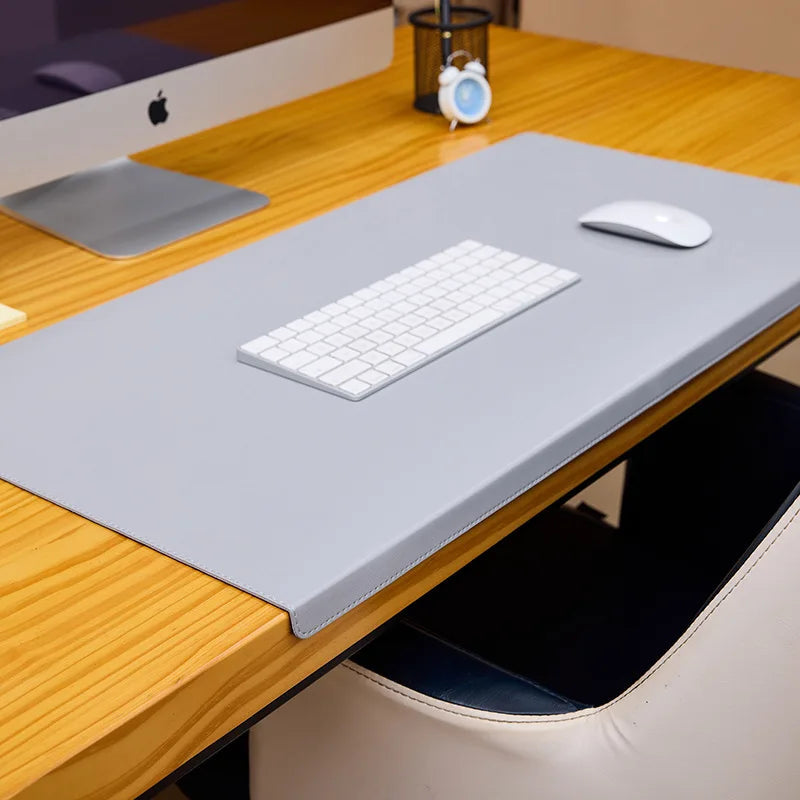 DeskComfort – Ergonomische PU-Leder Schreibtischunterlage mit Handgelenkstütze