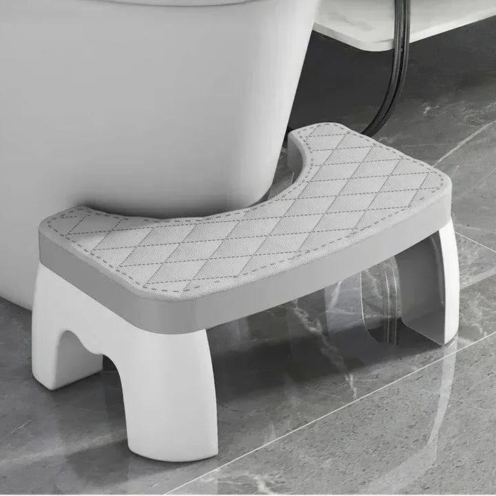 Ergonomischer Toilettenhocker - Rutschfester Hocker Für Komfort & Stabilität 0