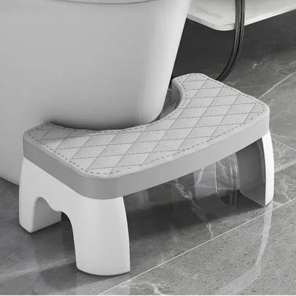 Ergonomischer Toilettenhocker - Rutschfester Hocker Für Komfort & Stabilität 0