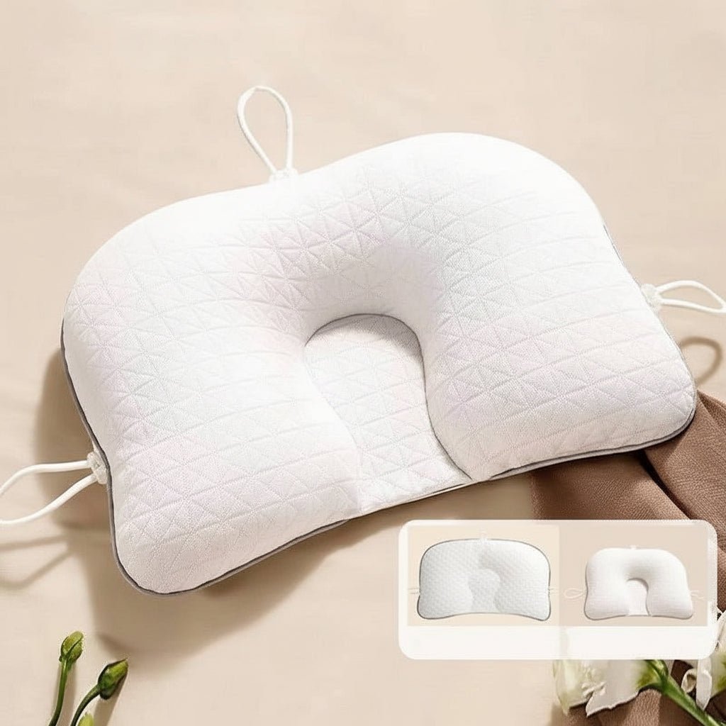 Ergonomisches Babykissen Mit Memory Foam Für Gesunde Kopfentwicklung, Antibakteriell, Leicht Und Tragbar 2