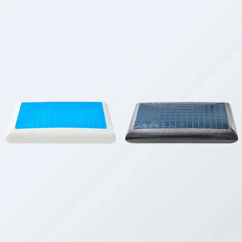 Ergonomisches Gel-Kühlkissen aus Bambuskohle & Memory-Schaum für Optimalen Schlaf 4