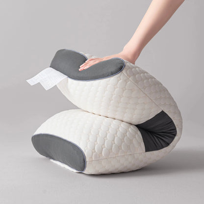 Ergonomisches Nackenkissen - Verstellbares Orthopädisches Kissen Gegen Nackenschmerzen 3