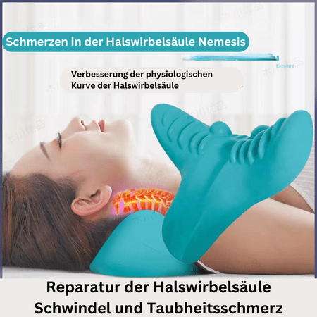 Tranquessence – Ergonomisches Nackenmassagekissen für Entspannung & Schmerzlinderung