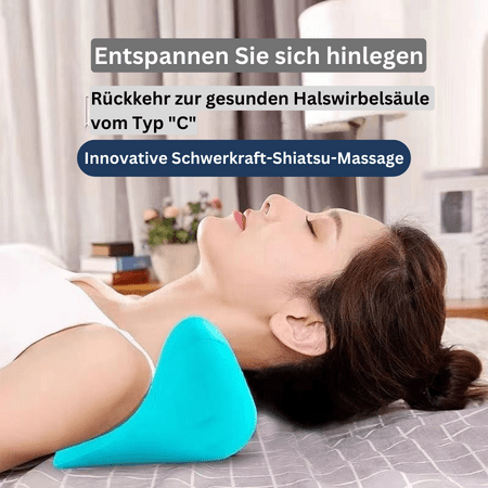 Tranquessence – Ergonomisches Nackenmassagekissen für Entspannung & Schmerzlinderung