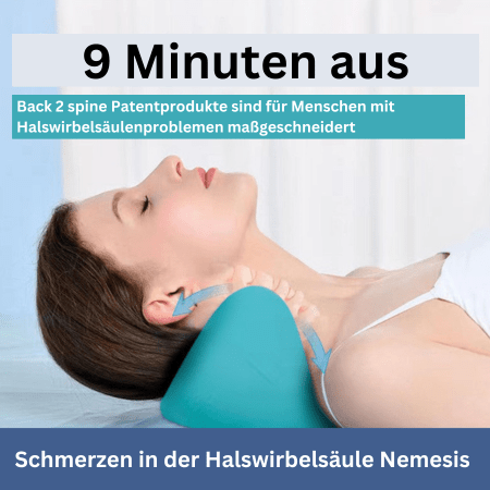 Tranquessence – Ergonomisches Nackenmassagekissen für Entspannung & Schmerzlinderung