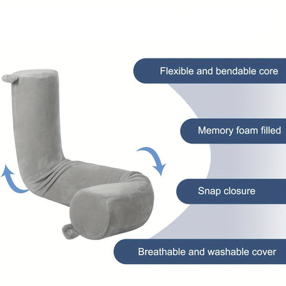 Ergonomisches Reisekissen Nackenkissen Reise für Flugzeug & Auto – Memory-Schaum Komfort 7