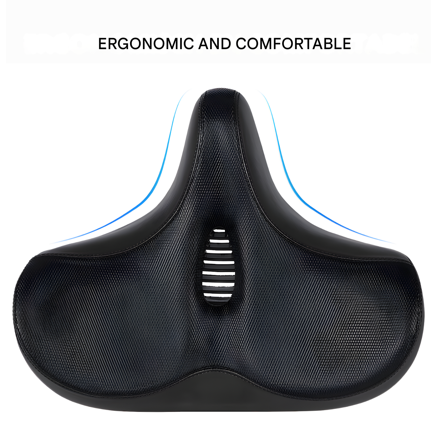 Ergorid Thron Fahrradsattel – Ergonomischer, wetterfester Komfort für Männer & Frauen 6