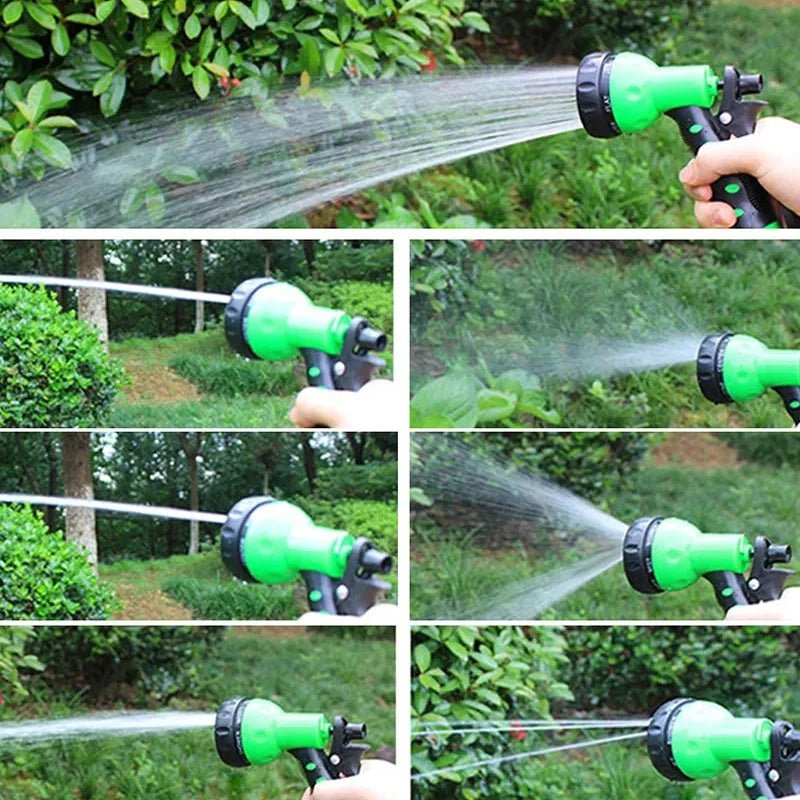Erweiterbarer Gartenschlauch Flexibel mit 7 Sprühfunktionen – Hochdruck Wasserschlauch 60m 5