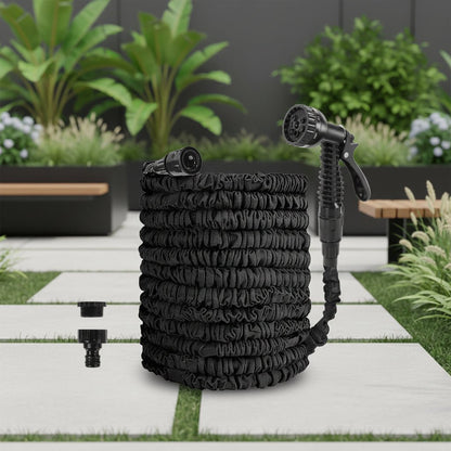 HYDROFLEX PRO – Expandable Garden Hose with 7 Spray Functions
