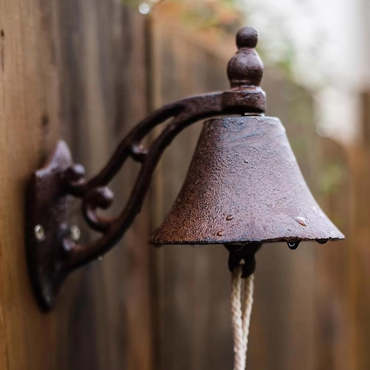 EUROVINT Bell - Classic cast iron doorbell in vintage style for stylish entrances