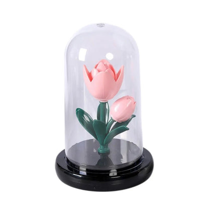 Ewige Tulpenlampe - Romantische Tischlampe mit LED für Hochzeiten und Dekoration 6