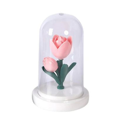 Ewige Tulpenlampe - Romantische Tischlampe mit LED für Hochzeiten und Dekoration 9