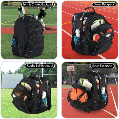 Extragroßer Reiserucksack 55L mit USB-Ladeanschluss & RFID-Schutz für Reisen 2