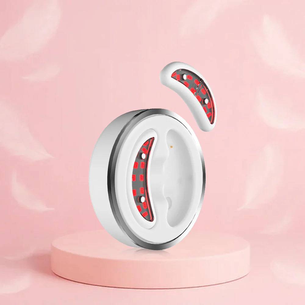 Radiant Pods – Luxe thuisbehandeling voor stralende ogen met rood licht & microstroom