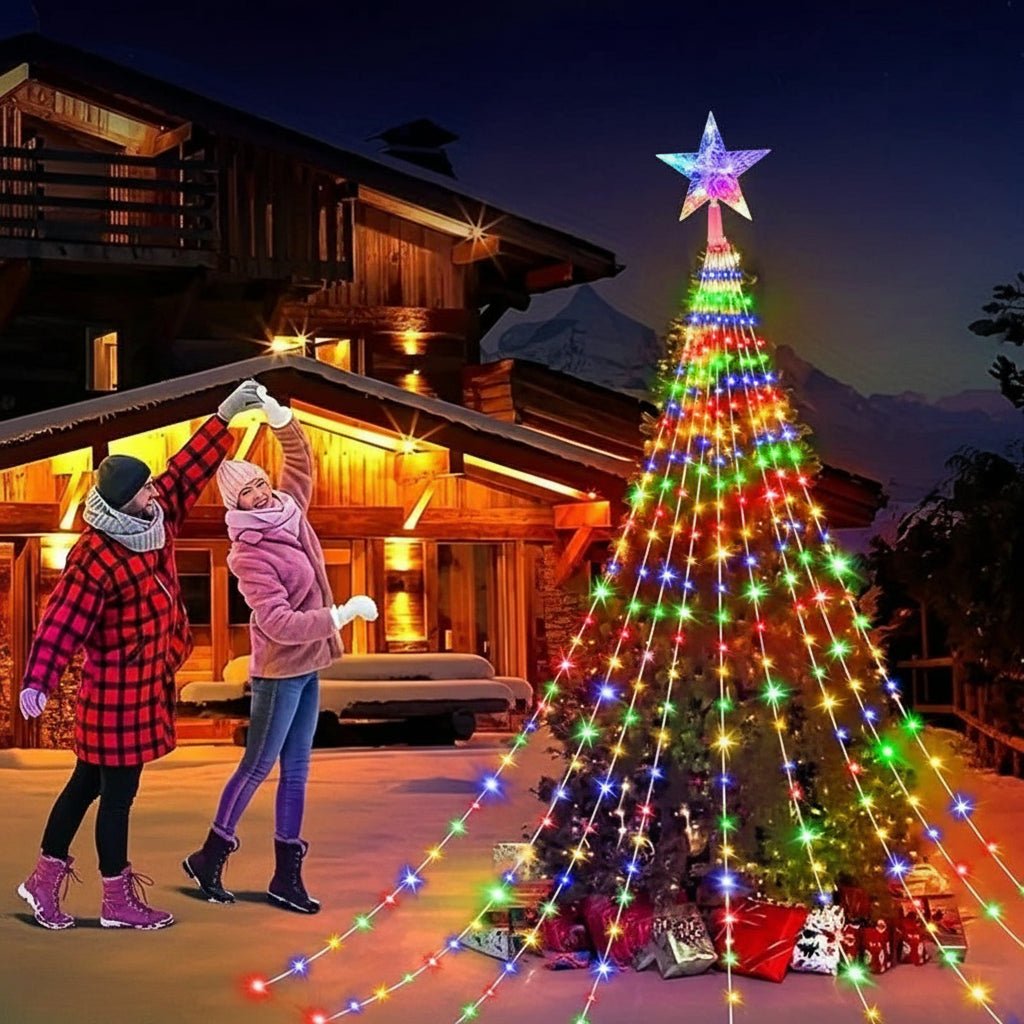 FAIRYFLOW – Wasserdichte LED-Weihnachtsbeleuchtung mit 8 festlichen Modi 2