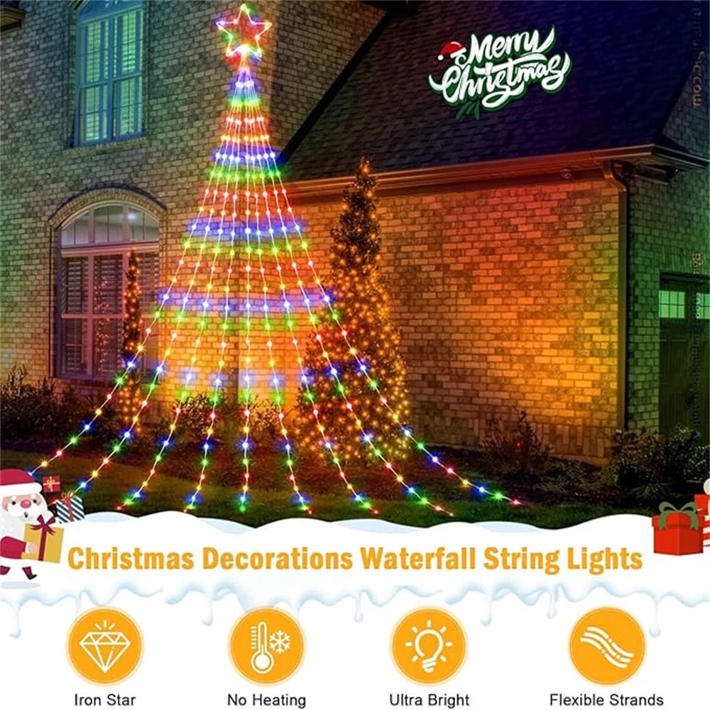 FAIRYFLOW – Wasserdichte LED-Weihnachtsbeleuchtung mit 8 festlichen Modi 7
