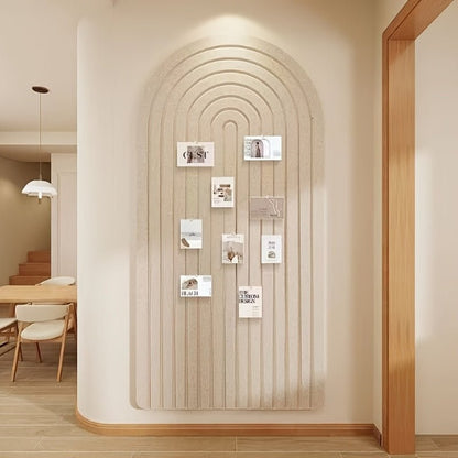 FELTWAVE – Gebogene Filz-Pinnwand für stilvolle Wanddekoration und Organisation 4