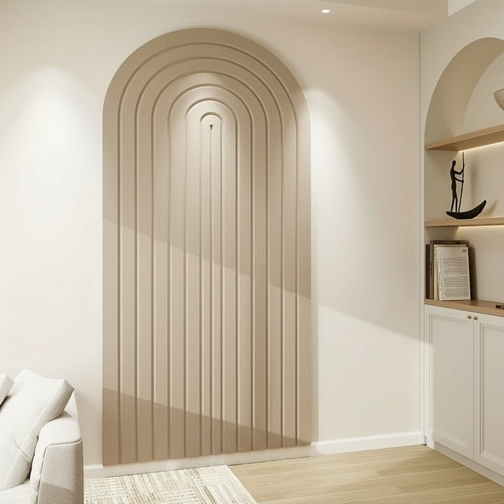 FELTWAVE – Gebogene Filz-Pinnwand für stilvolle Wanddekoration und Organisation 5