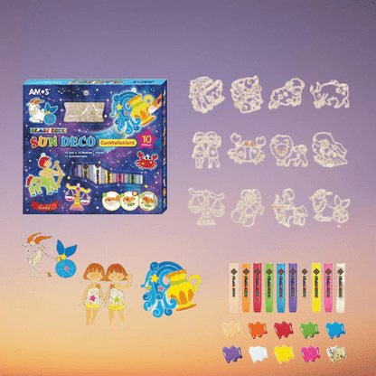 FESTIGLASS – DIY Weihnachts-Glasmalerei-Set für Kinder & Erwachsene 0