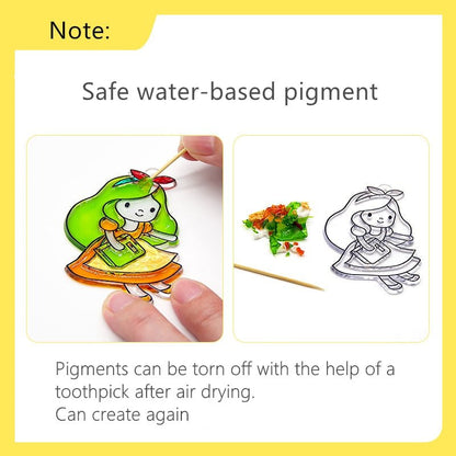 FESTIGLASS – DIY Weihnachts-Glasmalerei-Set für Kinder & Erwachsene 5