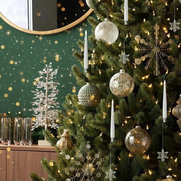 FIRFLICKER – LED-Kerzenset ohne Flamme für Weihnachtsbäume und Weihnachtsdekoration 1