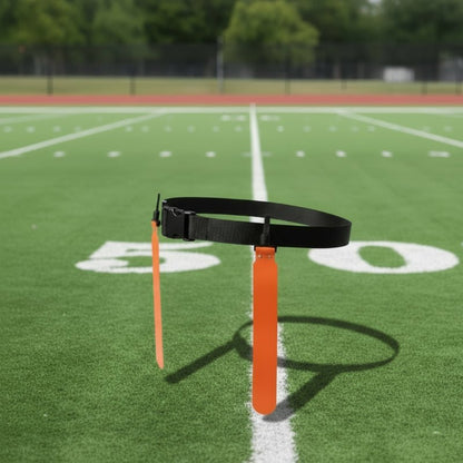 FLAGRUN – Verstellbares Flag-Football-Gürtelset für American-Football-Training und -Spiele 0
