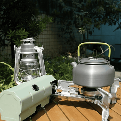 FLAMECAMP – Tragbarer Butan-Campingkocher mit Aufbewahrungstasche und Gasflasche 4