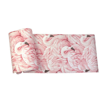 FLAMINGLOW – Tapetenrolle „Tropischer Flamingo“ für Mädchenzimmer, Zartrosa, 10 m x 52 cm 4