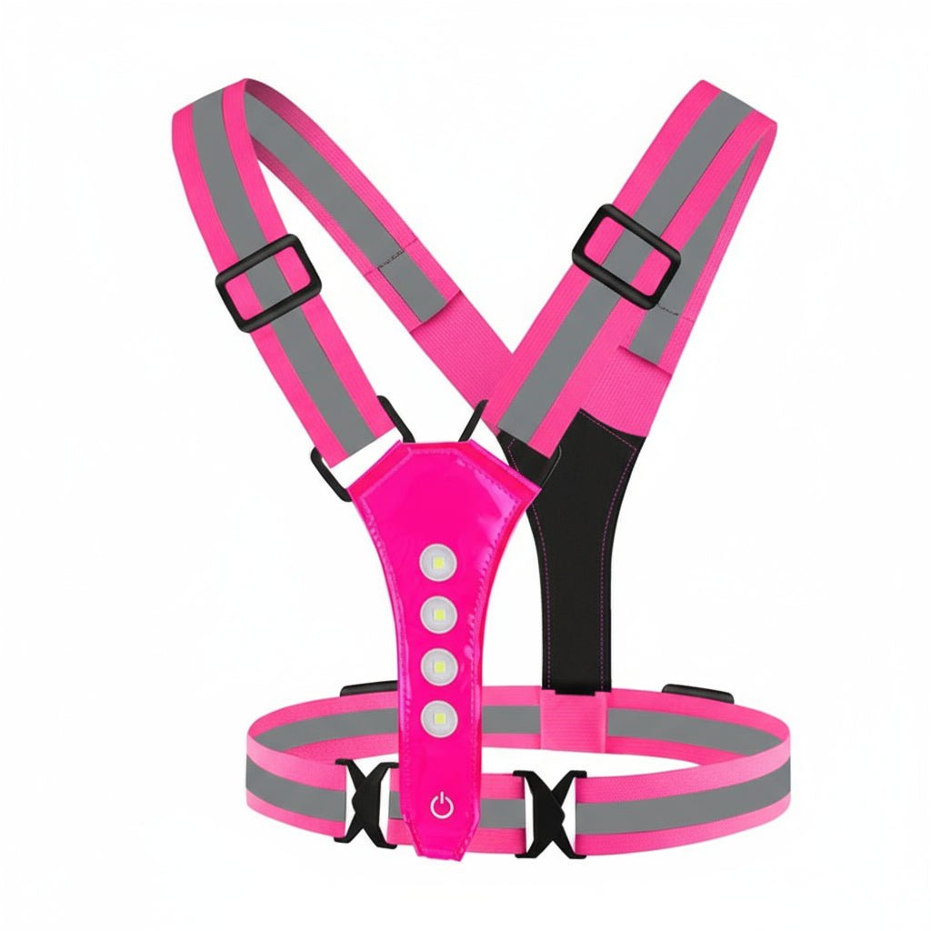 FLASHRUN – Hochsichtbare LED-Weste mit USB-wiederaufladbaren Leuchten 7