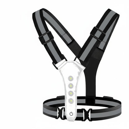 FLASHRUN – Hochsichtbare LED-Weste mit USB-wiederaufladbaren Leuchten 8