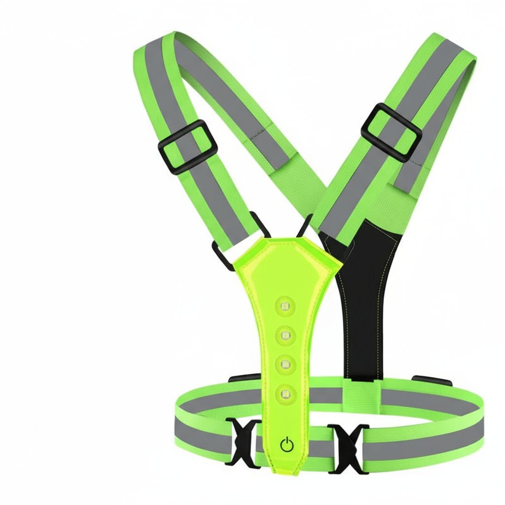 FLASHRUN – Hochsichtbare LED-Weste mit USB-wiederaufladbaren Leuchten 9