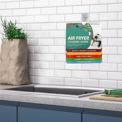 FLAVORFY – Kompakte magnetische Heißluftfritteuse – Essenszubereitungstabelle 7