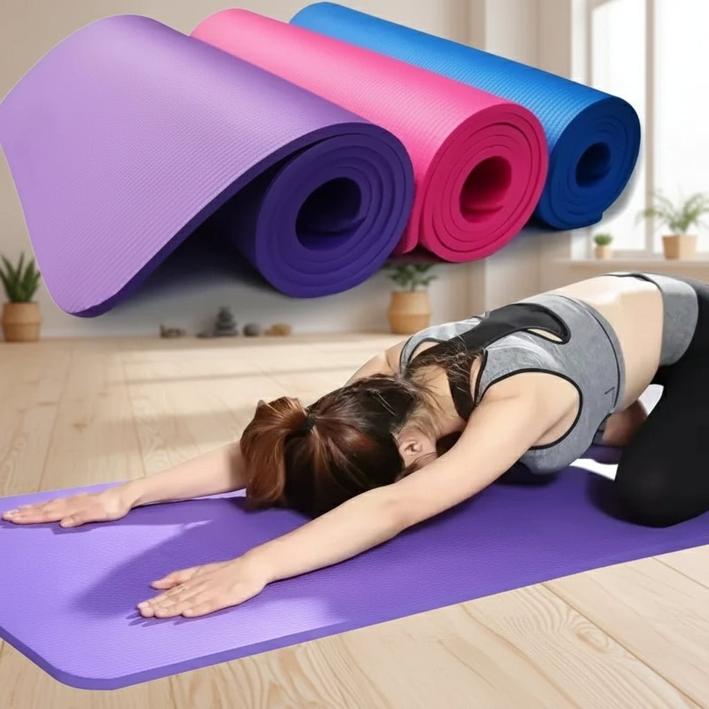 FLEXCUSHION – Optimale Stabilität & rutschfeste Unterstützung Fitness-Yogamatte 8