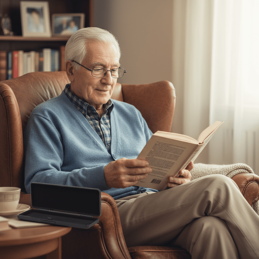 FLEXFOLD – Kompakte Faltlesebrille mit 90-Grad-Federgelenk 1